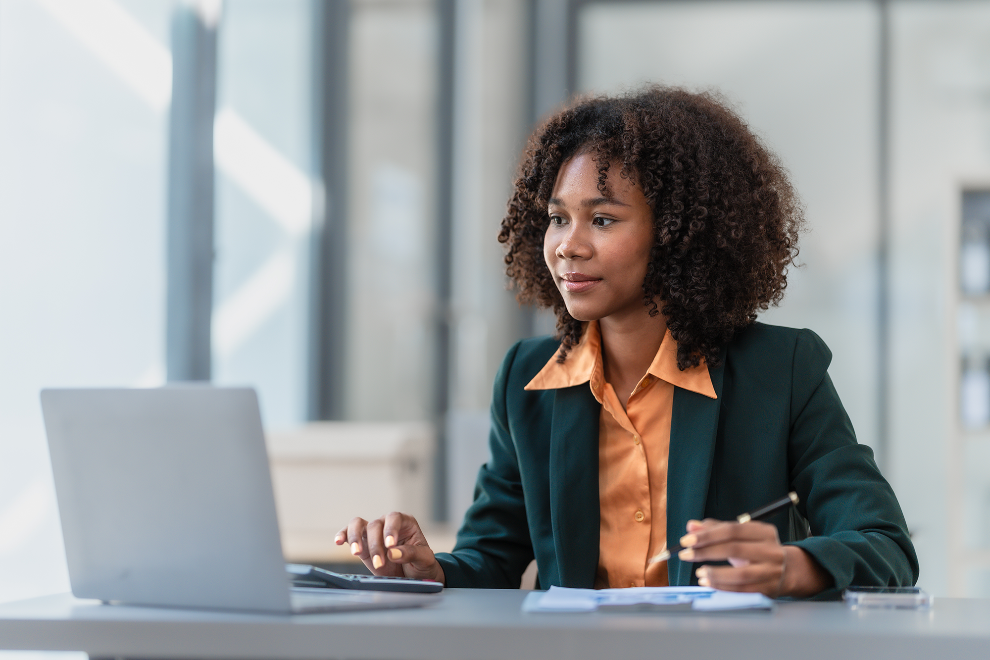 Person applying for new job role