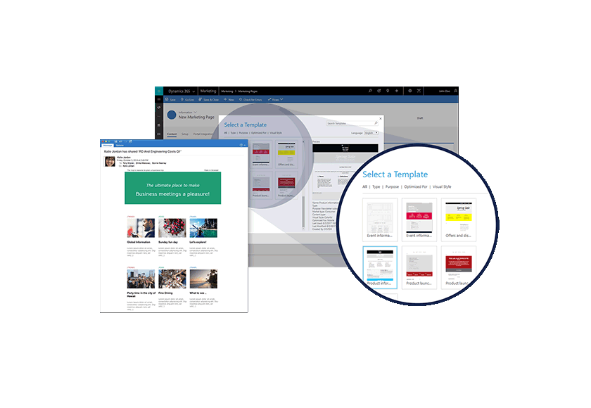 Multi channel campaigns with Dynamics 365 for Marketing Multi channel campaigns with Dynamics 365 for Marketing