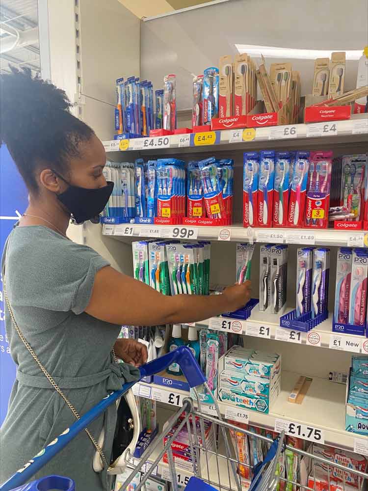 CSR_Foodbank_Stretford_Davina_Toothbrush